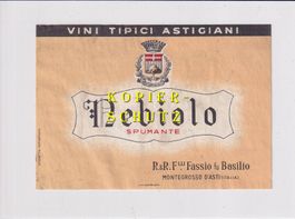 Etikette - Nebiolo Spumante /bd