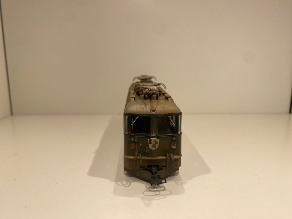 Bemo Modelleisenbahnen: RhB Ge 4/4 II 619 "Samedan" mit 5-pol Antrieb – Gebraucht aus Wettingen von Moba.Blum 3