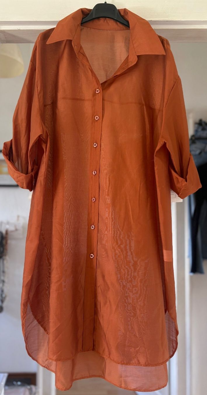 Blusen: LONGUE CHEMISE LEGÈRE! M – Neu und originalverpackt aus Locarno von NicoNion