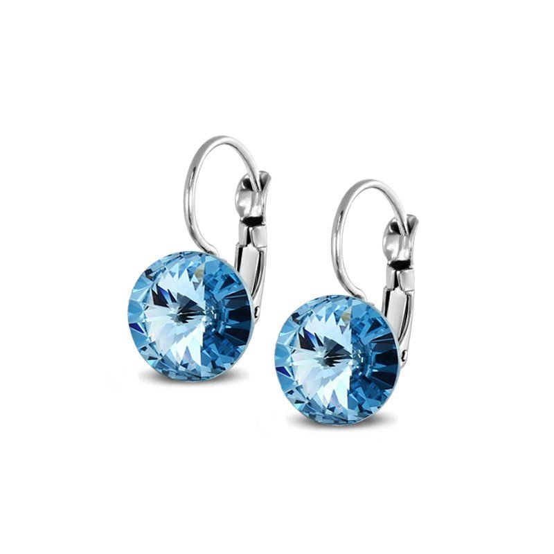 Orecchini pendenti & Orecchini a lobo: Ohrringe versilbert Preciosa Rivoli Crystal – Nuovo (secondo la descrizione) da Schaffhausen venduto da Allerlei45