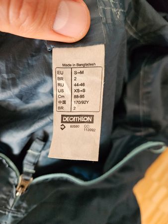 Quechua raincoat