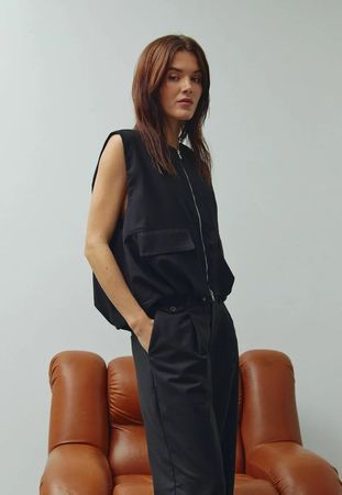 Gilet Schwarz L
