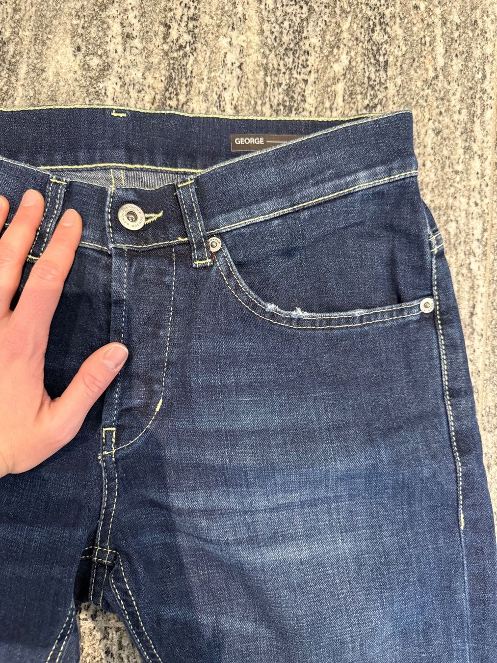 Dondup Jeans: Dondup mens dark blue jeans – Usato da S. Vittore venduto da via_h2nb 1