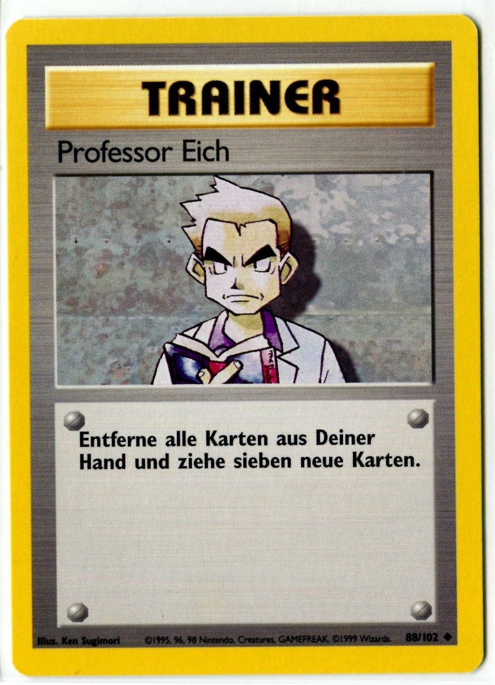Pokémon Carte collezionabili: Professor Eich Basis Set 88/102 Deutsch – Nuovo (secondo la descrizione) da Dornach venduto da Deco89