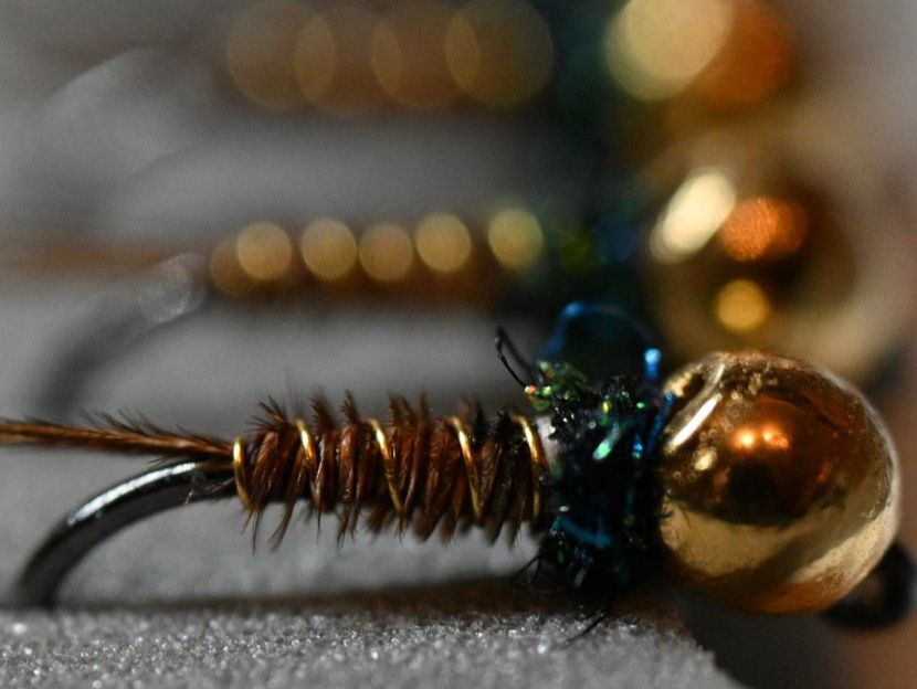 Esche: 1x Pheasant Tail Nymphe #18 / 2,5mm – Nuovo (secondo la descrizione) da Degersheim venduto da HookedOnTheFly 1