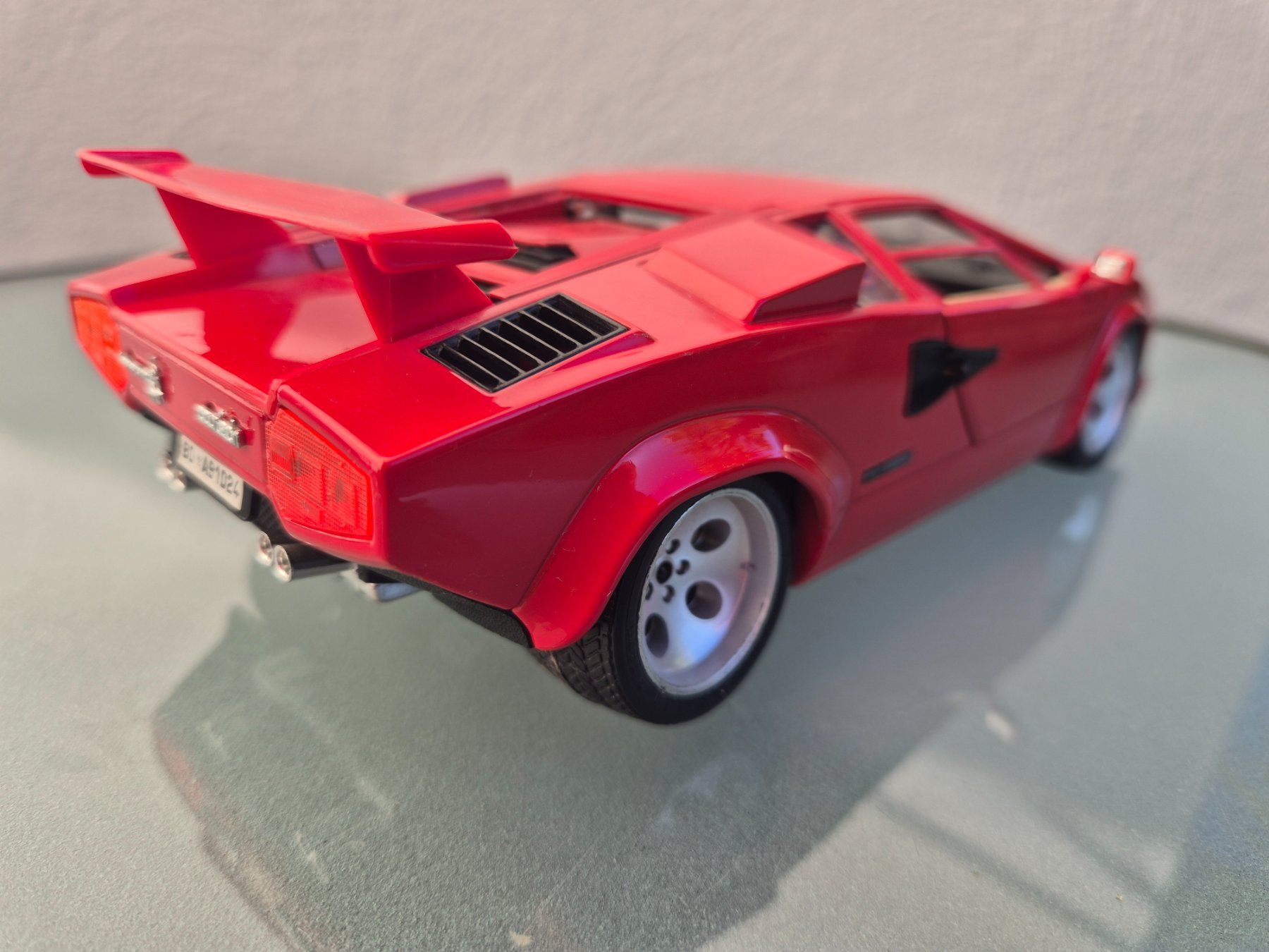 Lamborghini Modellini d'auto: Lamborghini Countach Burago 1:18. Top. – Usato da Oberbuchsiten venduto da laffite54 6