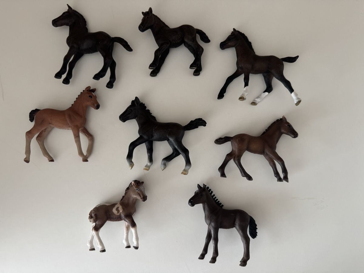 Schleich Figuren: Schleich Fohlen Pferde Figuren Set  – Gebraucht aus Sursee von giu_205