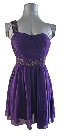Cocktailkleid in Violett/Lila Gr.38