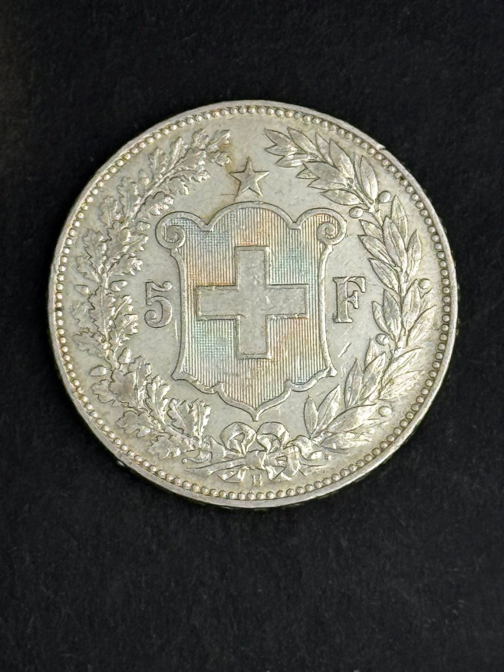 Tutti le monete: 5 Franken 1907 B Silber – Usato da Oberwil (Dägerlen) venduto da Kurkuma