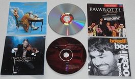 5CD's + DVD - Vivaldi, Pavarotti, Bocelli, Rondo, Garrett,