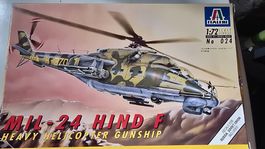 Modellino Italeri Mil-24 Hind F 1:72