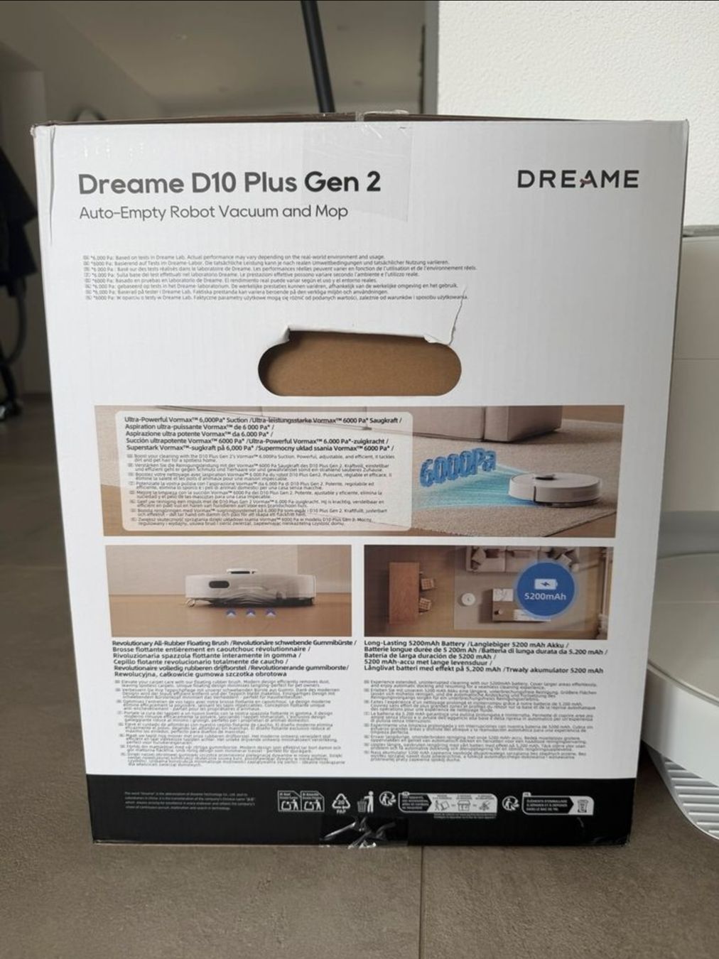 Dreame Staubsauger & Zubehör: Dreame D10 Plus Gen 2 Saugroboter – Gebraucht aus Aigle von Swiss_mart 1