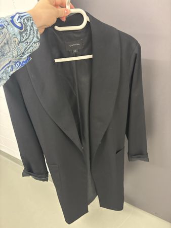 Comma Black Lightweight Coat Size 34 - Great Condition!