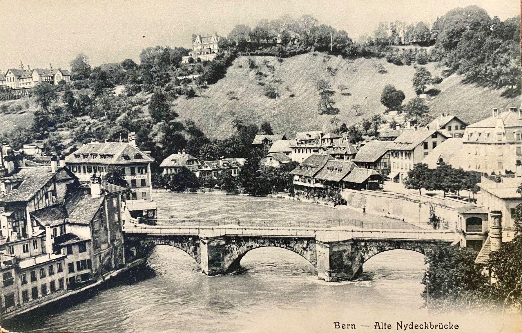 Ansichtskarten: Bern - ALTE NYDECKBRÜCKE – Gebraucht aus Root von ENGLAND-TREASURES 1