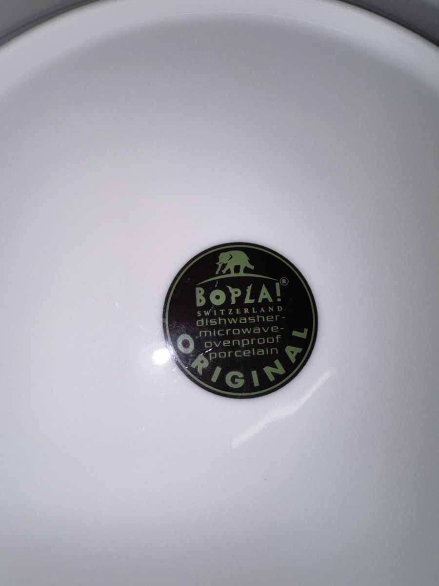 Bopla Piatti: BOPLA Original Teller mit Tiermuster, D=27cm – Usato da Grossaffoltern venduto da sherry73 2