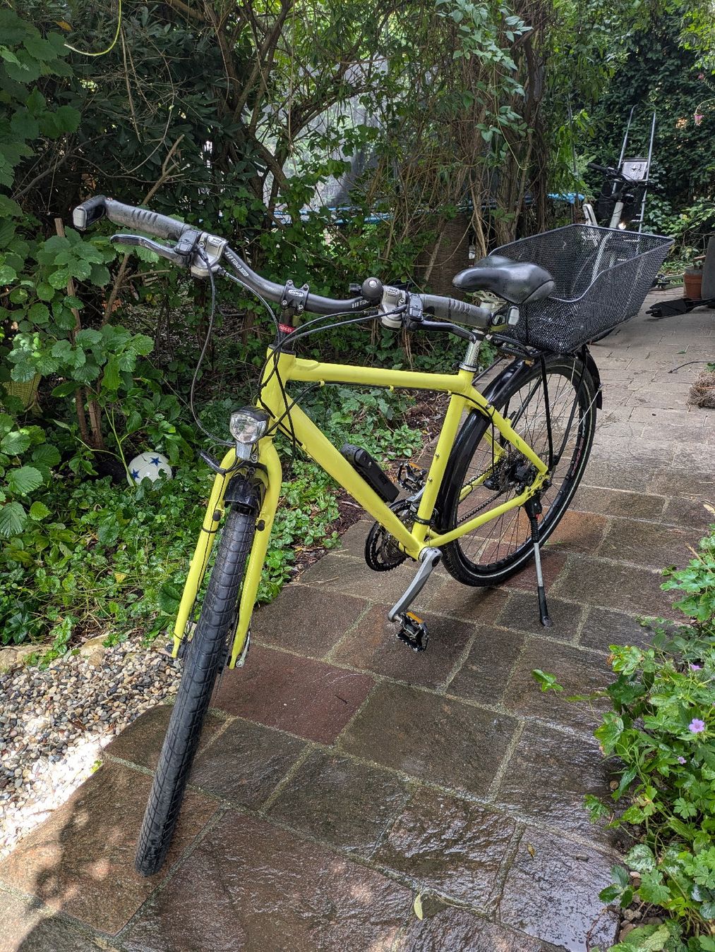 Biciclette: Damenfahrrad Gelb – Usato da Zollikon venduto da cattheduck 1