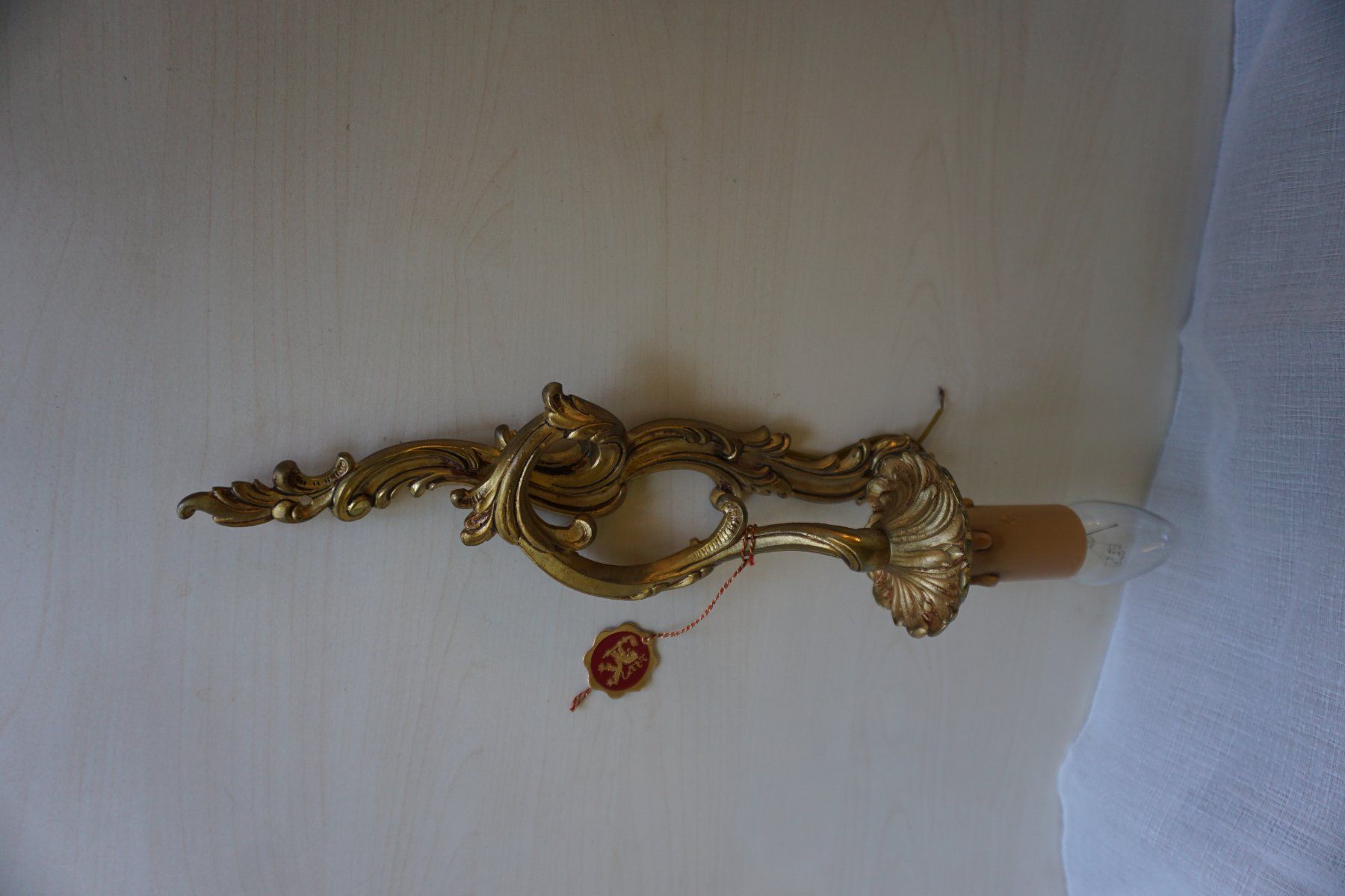 Lampade: Wandleuchte Barock, Bronze – Nuovo (secondo la descrizione) da Giswil venduto da sowo60 5