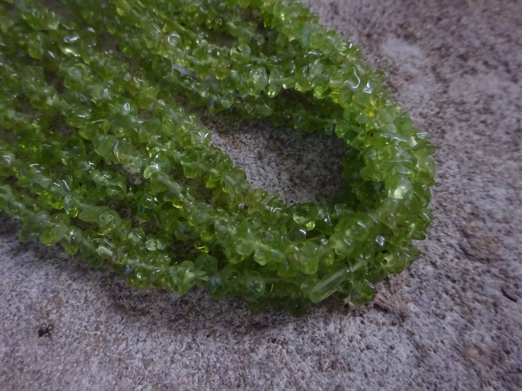 Catenine: Peridot Halskette – Usato da Oetwil am See venduto da Golfsud 2