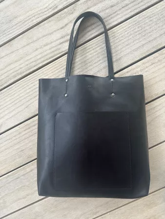 MARKBERG Leder Shopper, schwarz, neu (nie getragen)