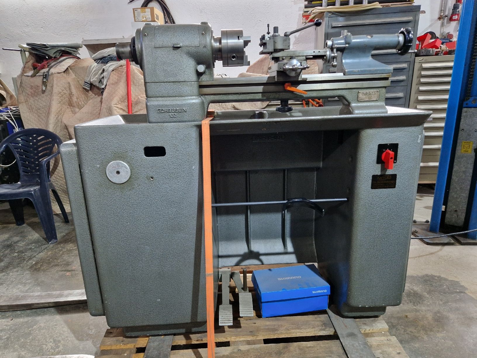 Schaublin Tutte le macchine: Tour Schaublin 102 – Usato da Châtelard-p-Romont venduto da lou_hf7m