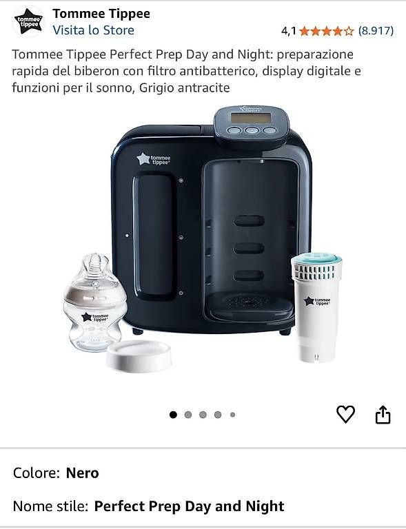 Tommee Tippee Pasti del neonato: Macchinetta latte – Usato da Biasca venduto da flu_h52g