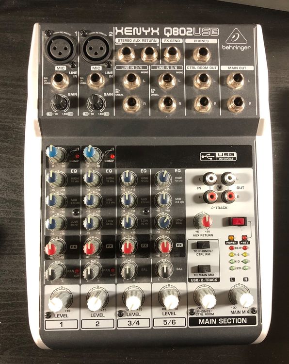 Behringer Xenix Q802 usb mixer Kaufen auf Ricardo
