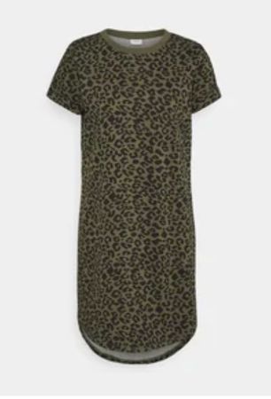 Leo-Dress jdy Khaki/Schwarz Gr. M