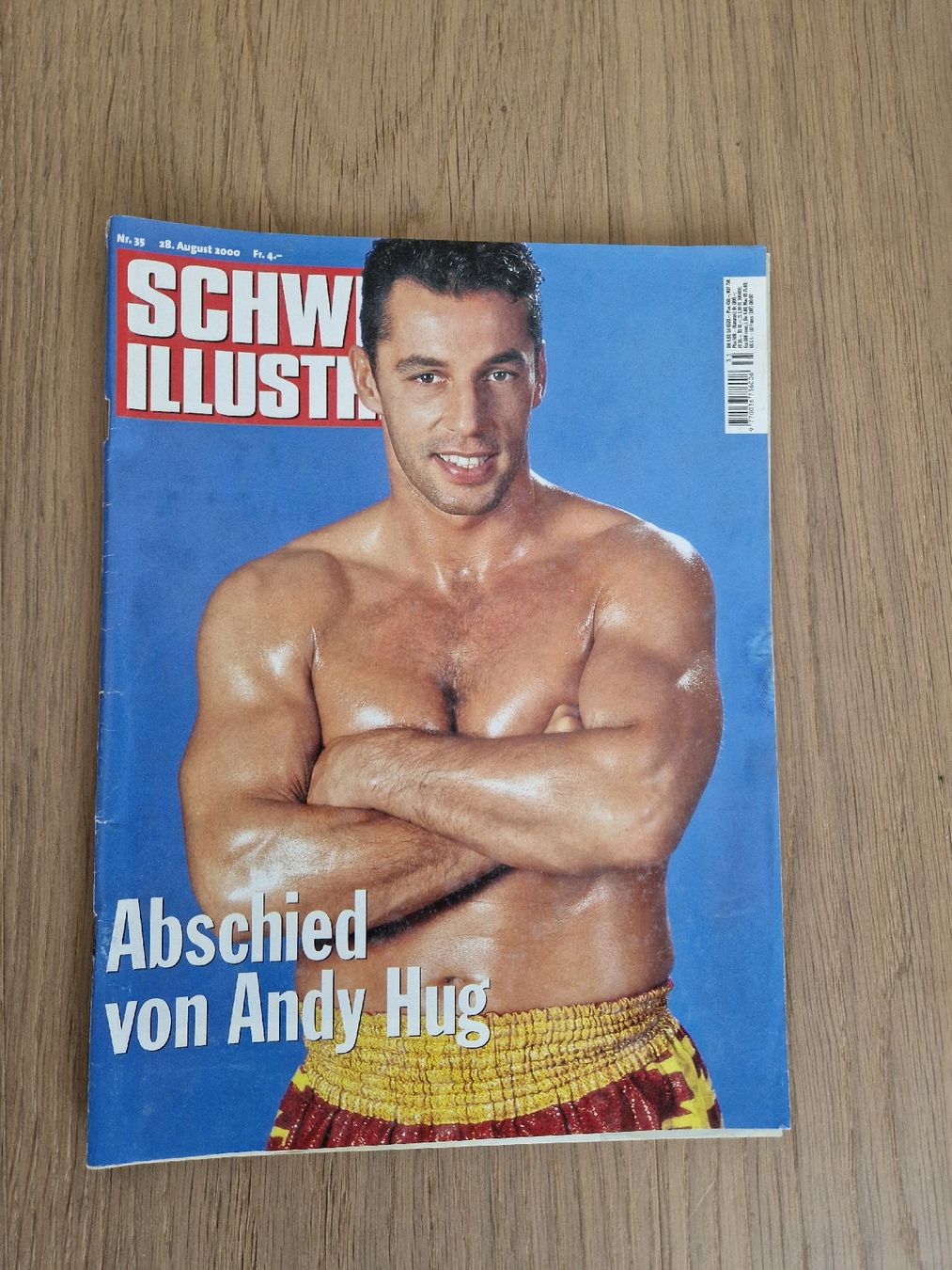 Schweizer Illustrierte von 2000 mit Kickbox-WM Andy Hug (Gebraucht) in ...