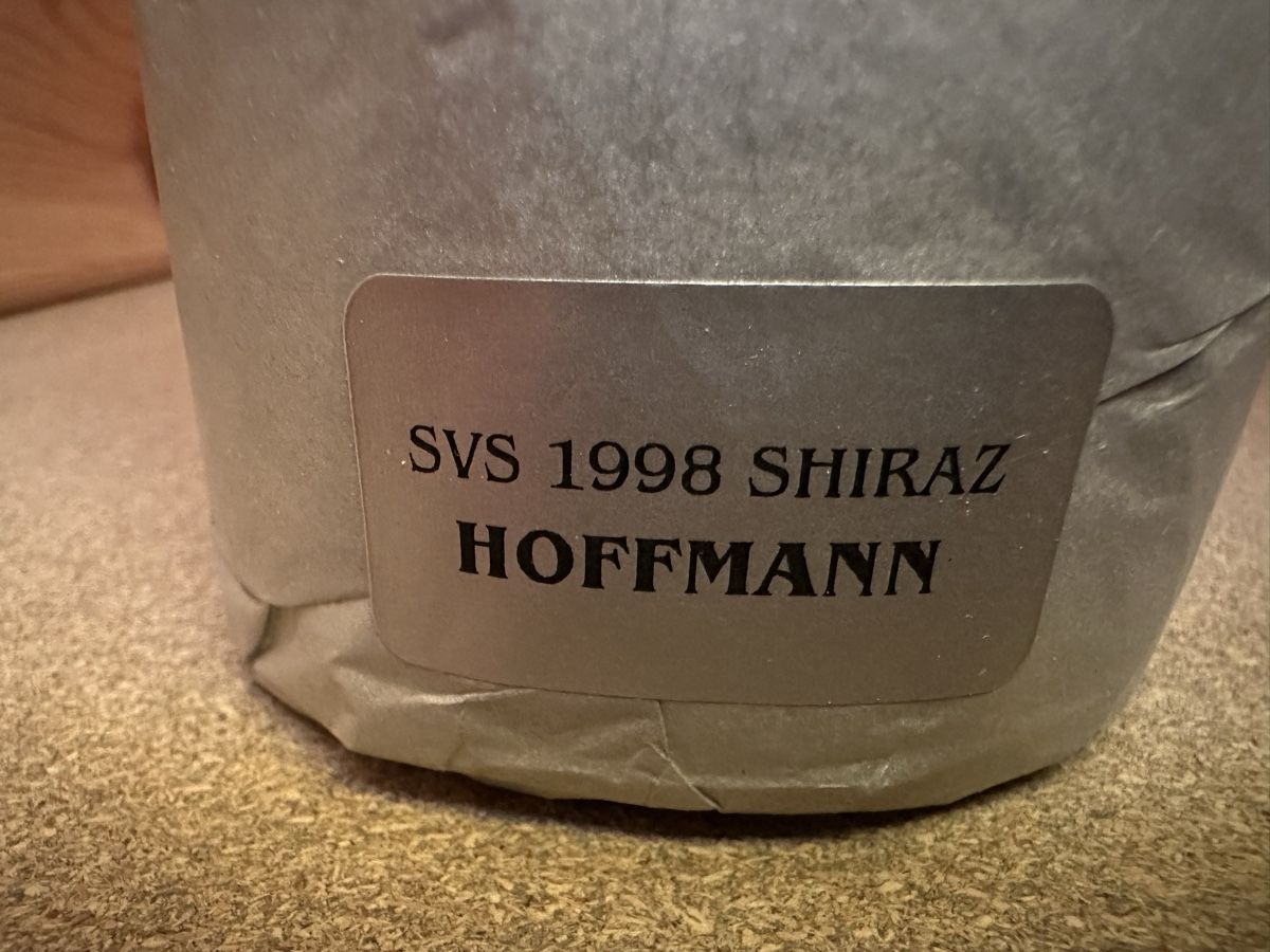 Vino: Rockford HOFFMANN SVS Basket Press Shiraz 1998 – Nuovo e nell'imballaggio originale da Elsau venduto da sch_6mcn 2