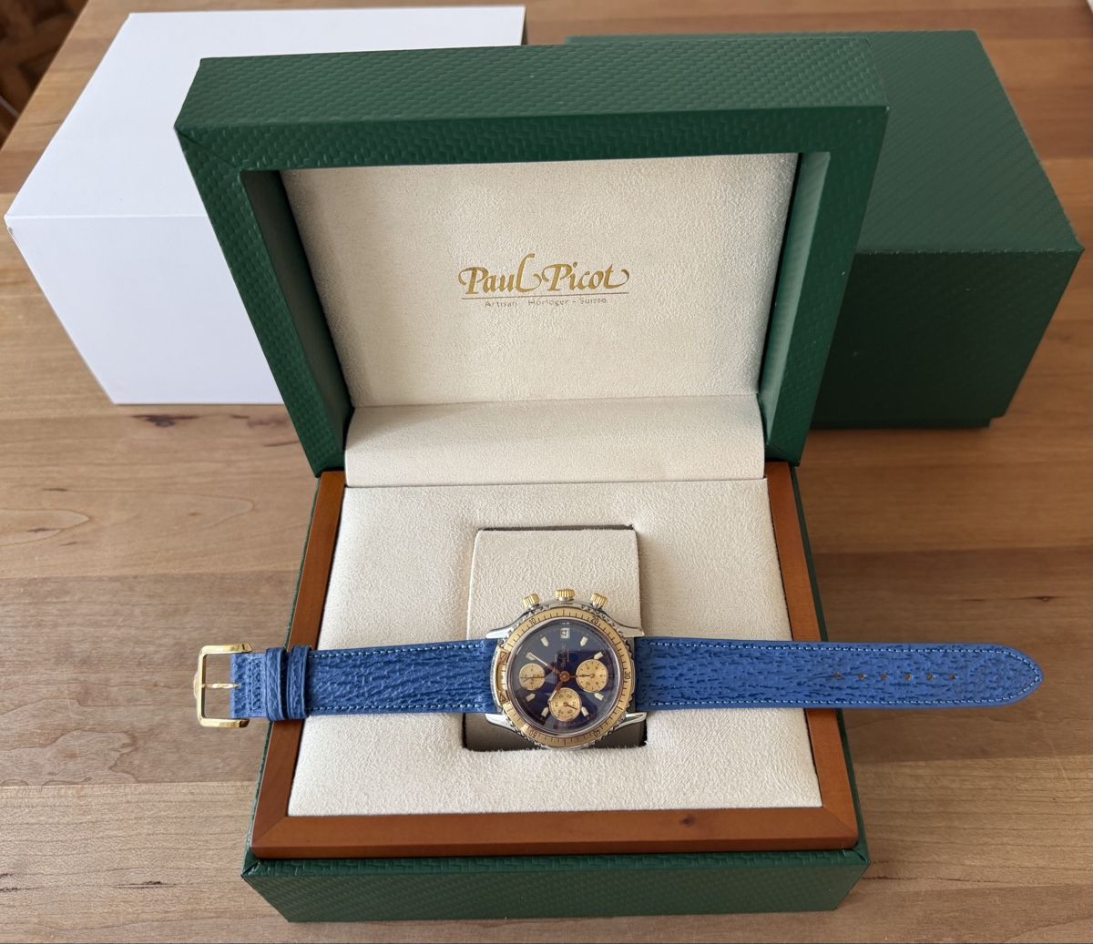 Paul Picot Orologi: Paul Picot U-BOOT Automatic Chronograph 5088 revidiert – Usato da Embrach venduto da watchesandlighters 2
