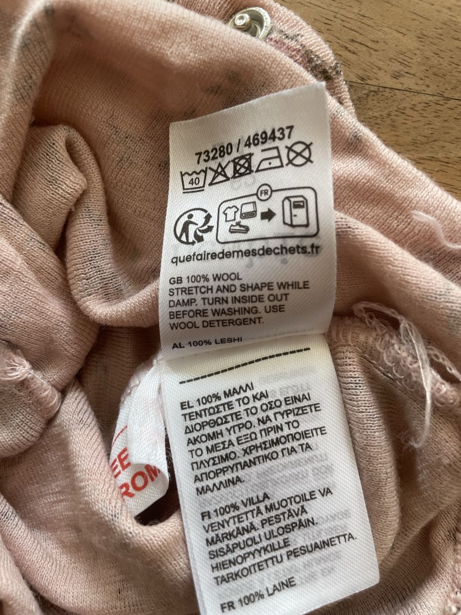 Sous-vêtements: Wolle Body Grösse 62 Rosa – D'occasion à Basel par Sianna15 2