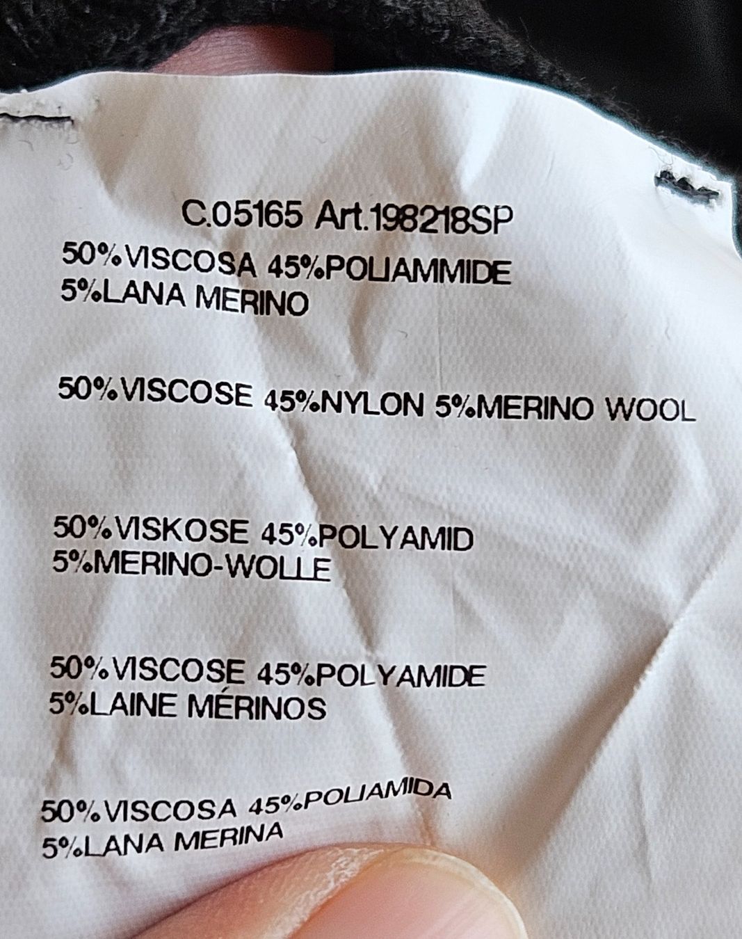 Maglioni & Felpe: Laguna Pullover (Strickjacken-Optik), schwarz/weiss, Gr. 40 – Usato da Staffelbach venduto da Frisco77 7