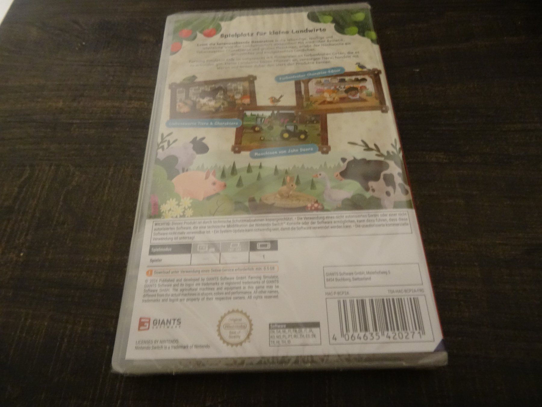 Nintendo Spiele: Farming Simulator Kids SWITCH NEUWARE DEUTSCHE VERPACKUNG – Neu und originalverpackt aus Olten von Disc-Ausverkauf 1
