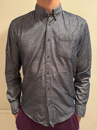 Esprit Herren Hemd, Jeans Optik, Grösse S, Top Zustand!