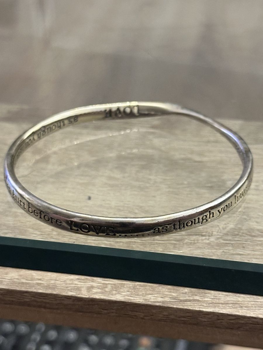 Bracciali & Braccialetti: Armband mit Spruch "Live as though..." guter Zustand – Usato da Kloten venduto da Jeronimo9 1