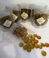 6 Pk. Deko-Nuggets ockerfarbig