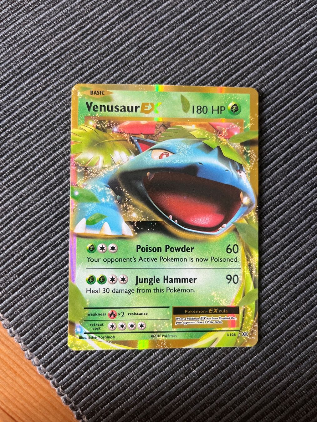 Pokémon Carte collezionabili: Pokemon Venusaur EX XY Evolutions near Mint – Nuovo (secondo la descrizione) da Wabern venduto da Collectfun