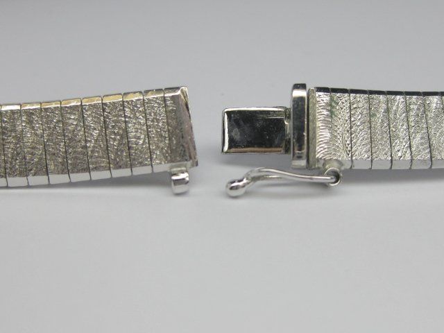 Catenine: Vintage Kette Collier Silber 835 rhodiniert – Usato da Ermatingen venduto da prior_time 7