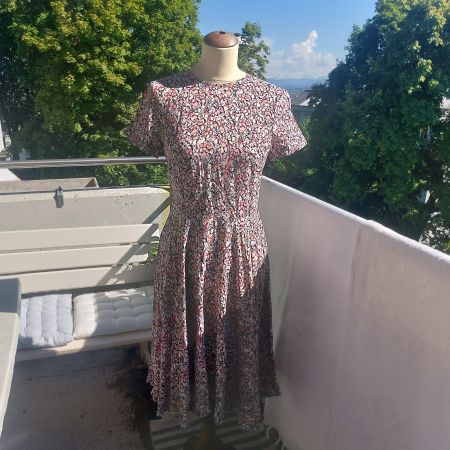 Sommer Blumenkleid
