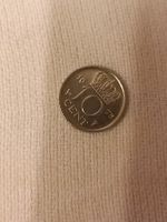 Pièce rare 10 cents Juliana reine des Pays-Bas 1975