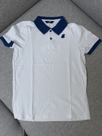 K-Way Poloshirt, Top Zustand, Weiss, Gr. S