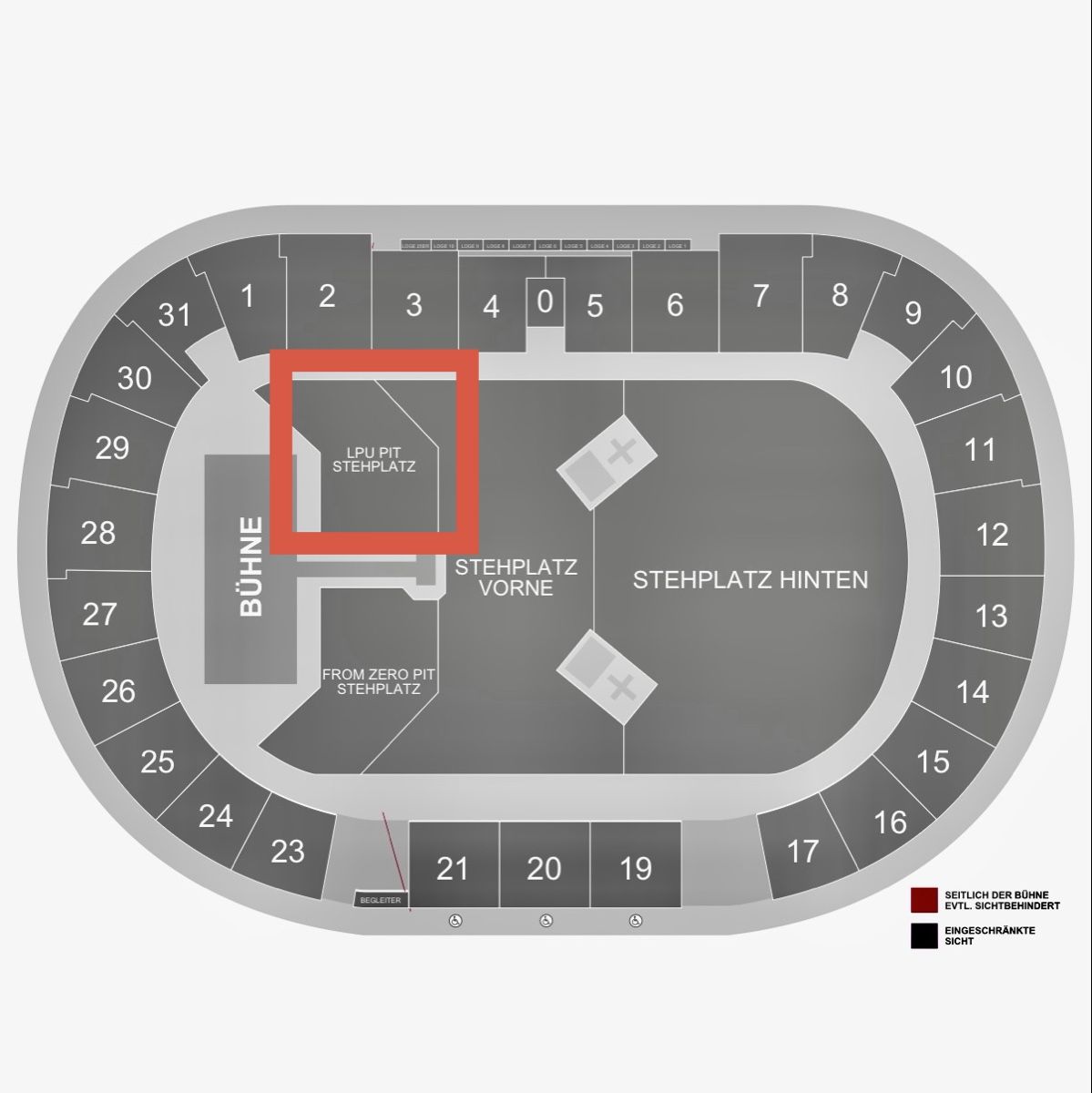 Biglietti: Linkin Park LPU PIT  – Nuovo (secondo la descrizione) da Tafers venduto da Meurio