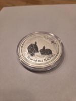 2oz Silber Lunar Hase 2011 Australien