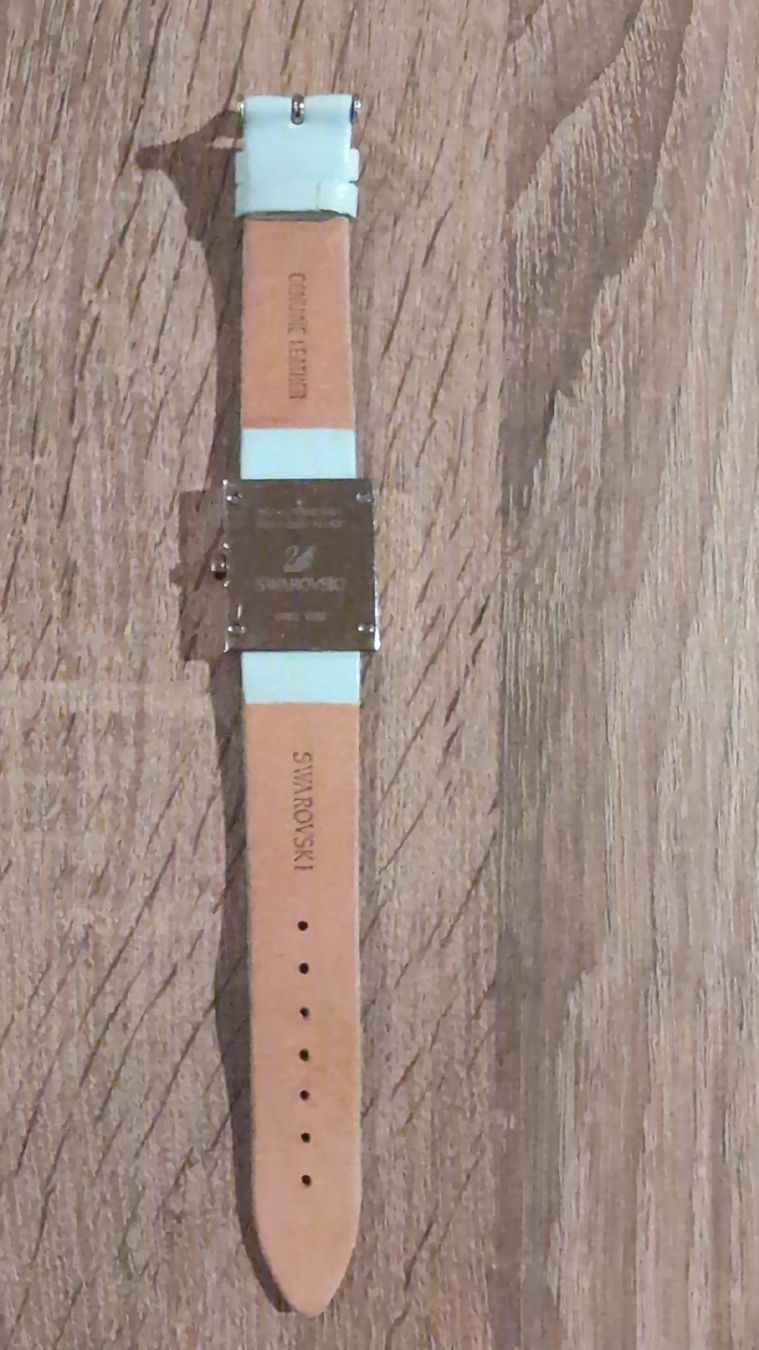 Swarovski Uhren: Swarovski Damenuhr mit hellblauem Lederarmband – Gebraucht aus Rorschach von Obi-Wan85 3
