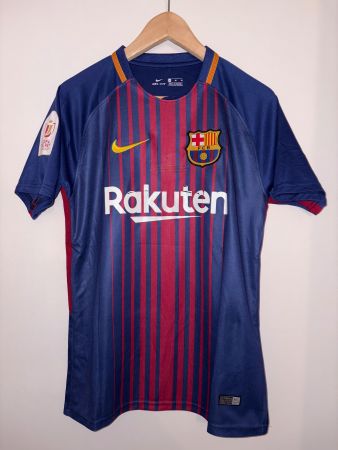 Maillot rétro BARCELONE away 2007 RONALDINHO - Les Voyages En Ballon - Maillots de football vintage