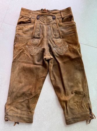 Orig. Stockerpoint Trachten-Lederhose - Gr. 34