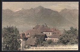 Saint-Gingolph /Lac Léman, Rochers de N