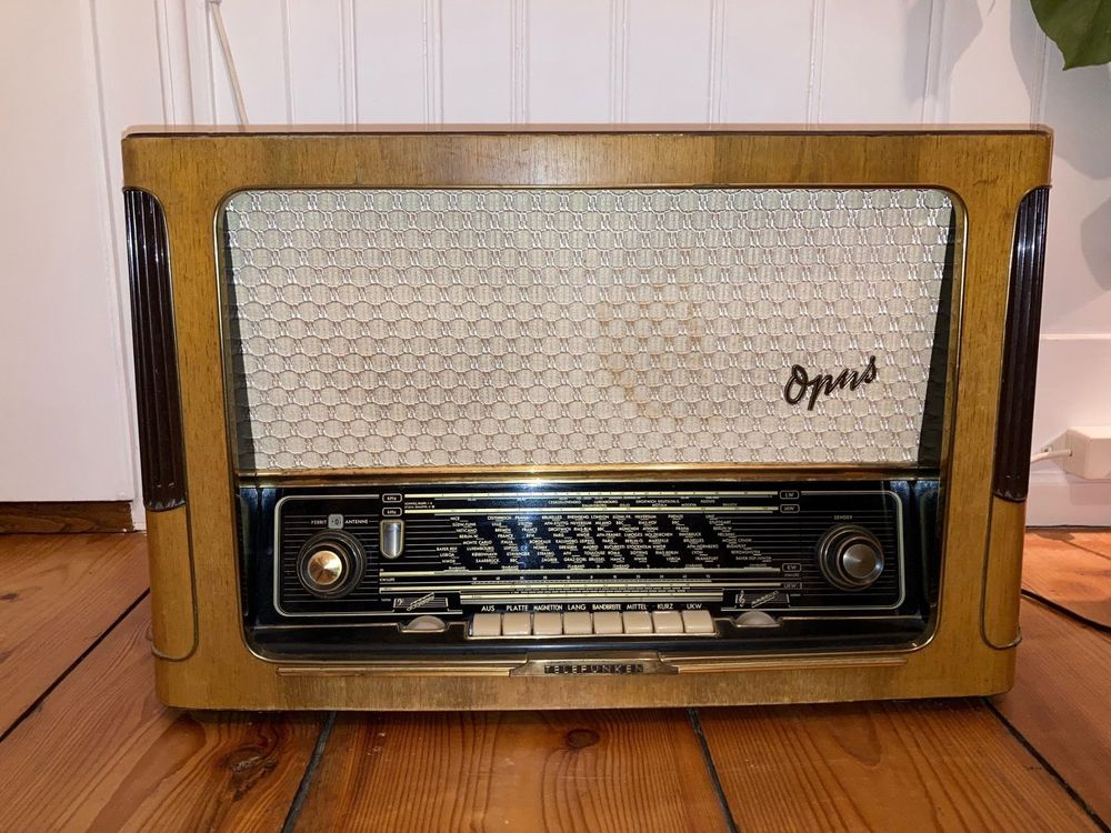 Telefunken Opus Vintage Radio | Kaufen Auf Ricardo