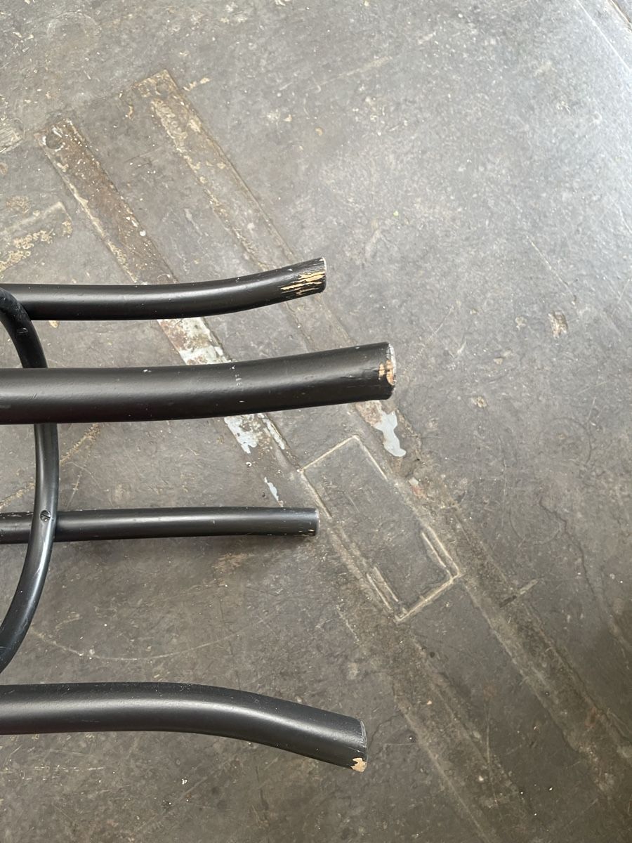 Sgabelli: Bugholz Barhocker schwarz  m Wienergeflecht – Usato da Bonstetten venduto da usgsuechts_vintage 5