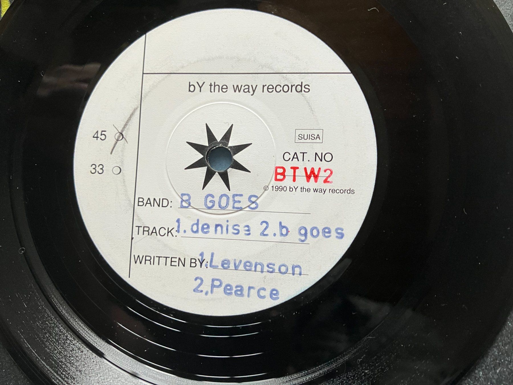 Dischi in vinile: B GOES – Usato da Aarwangen venduto da Jukebox3 3